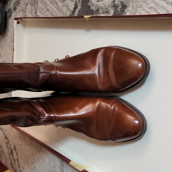 Ferragamo tan leather boots size 8 - Picture 9 of 9